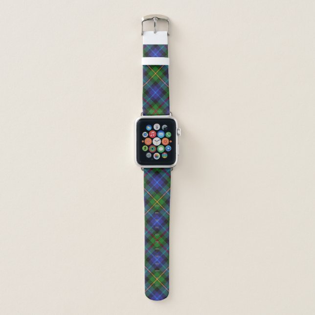 Smith Scottish Clan Tartan Plaid Apple Watch Band (Front)