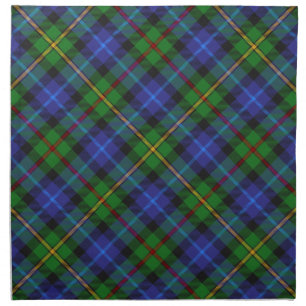 Smith Scottish Tartan Clan Plaid Pattern Cloth Napkin