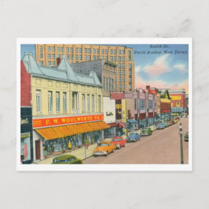 Smith St., Perth Amboy, NJ Vintage Postcard