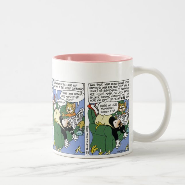 smith strip , SMITH Two-Tone Coffee Mug (Right)