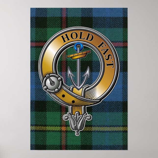 Smith Tartan & Badge Poster (Front)