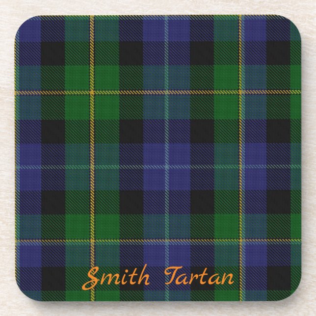 Smith Tartan Coasters Wedding Gift Set of 6