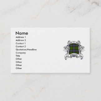 Smith Tartan Shield Business Card