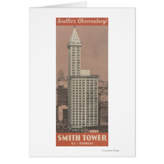 Smith Tower, Seattle's Observatory Cards (Front)