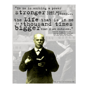 Smith Wigglesworth Quote poster- "Life" Poster