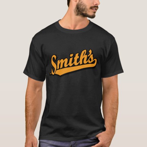 Smiths in Orange T_Shirt