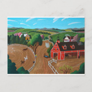 Smith's Riding Stables Postcard