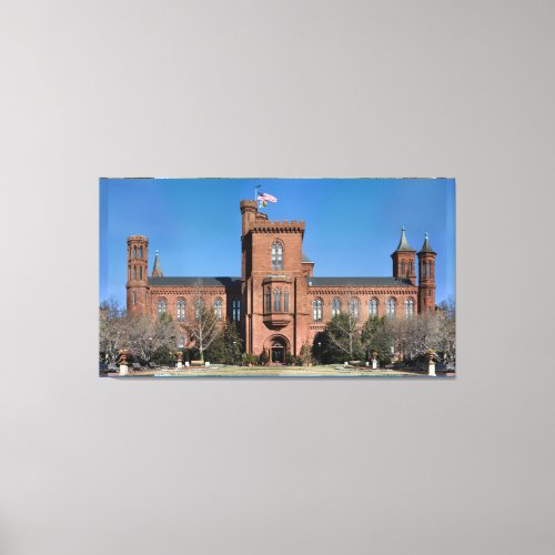 Smithsonian Castle in Washington DC Canvas Print