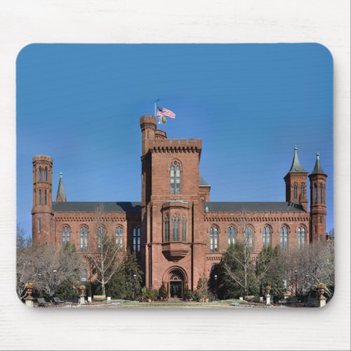 Smithsonian Castle in Washington DC Mouse Pad