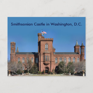 Smithsonian Castle in Washington, D.C. Postcard