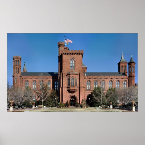 Smithsonian Castle in Washington DC Poster