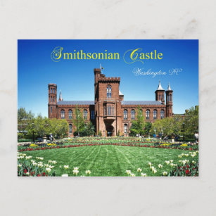 Smithsonian Castle, Washington DC Postcard