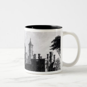 Smithsonian Institution from the South West Two-Tone Coffee Mug