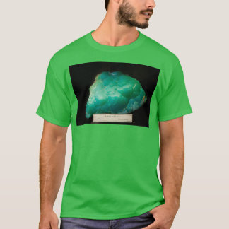 Smithsonite or zinc spar is zinc carbonate ZnCO3 c T-Shirt