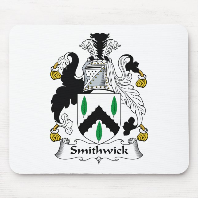 Smithwick Family Crest Mouse Pad (Front)