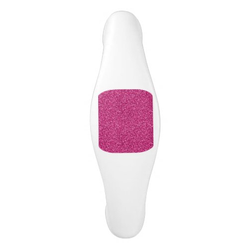 Smitten Pink Glitter Ceramic Cabinet Pull