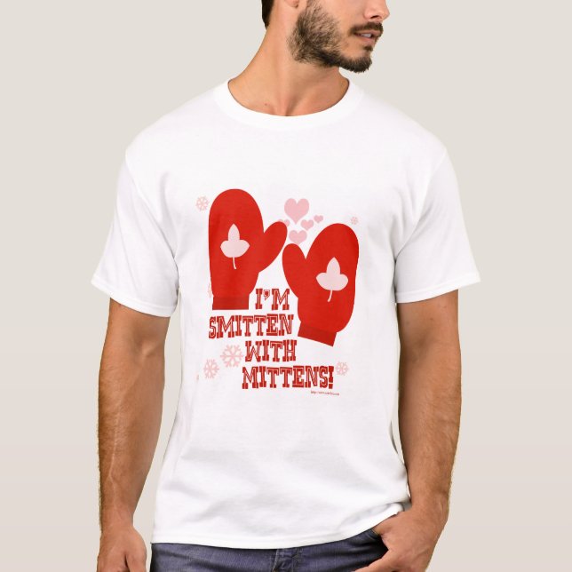 Smitten with Mittens Sweatshirt T-Shirt (Front)