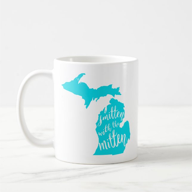 Smitten with the Mitten Mug (Left)