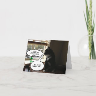 Smittens says, Happy Valentine's Day Holiday Card