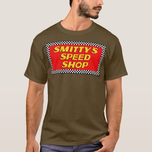 Smittys Speed Shop Hollywood Knights  T_Shirt