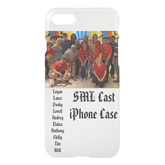 SML Cast iPhone Case (Back)