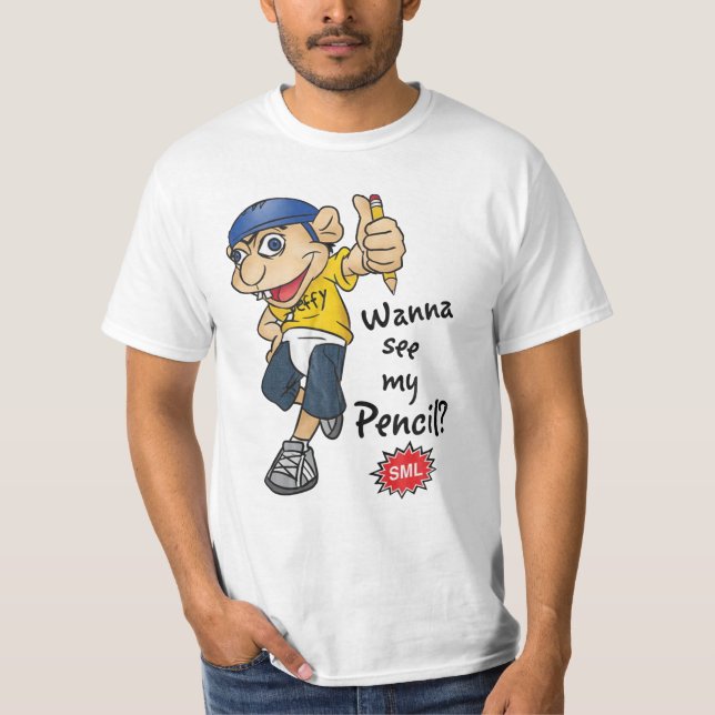Sml jeffy stuff funny T-Shirt (Front)