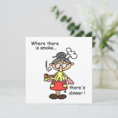 Smoke and Dinner T-shirts and Gifts (Standing Front)