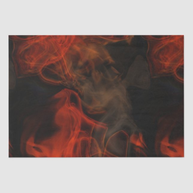 Smoke and Flames  Tissue Paper (Front)