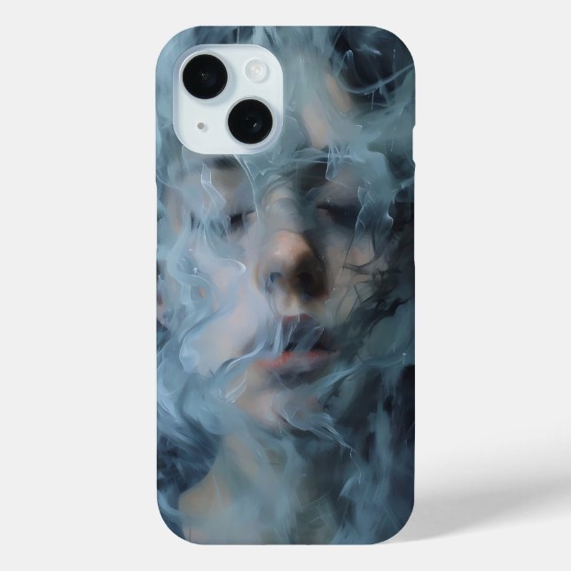 Smoke and Girl Case-Mate iPhone Case (Back)
