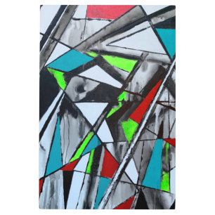 Smoke and Mirrors 24 x 36 Metal Wall Art