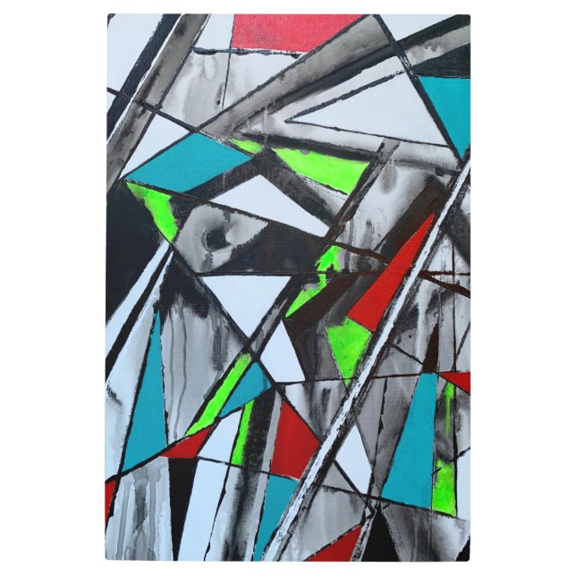 Smoke and Mirrors 24 x 36 Metal Wall Art (Front)