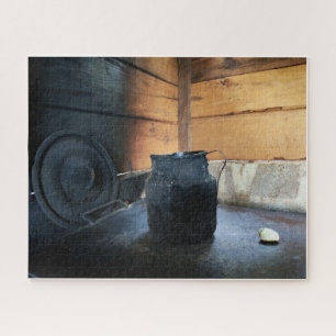 Smoke and Time: A Traditional Guatemalan Kitchen Jigsaw Puzzle