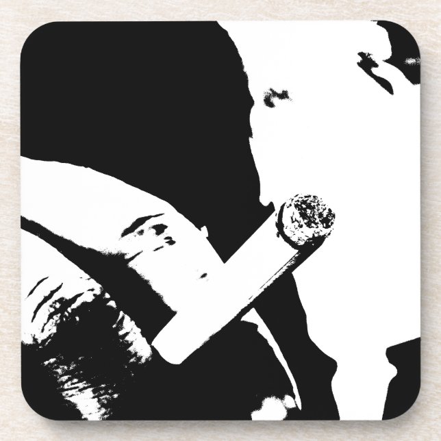 Smoke Break Beverage Coaster (Front)