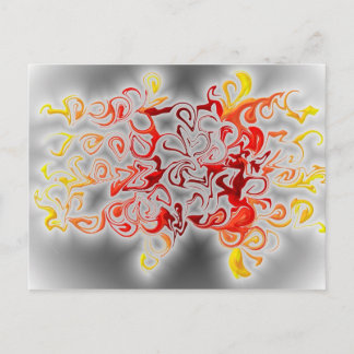 Smoke & Flames Postcard