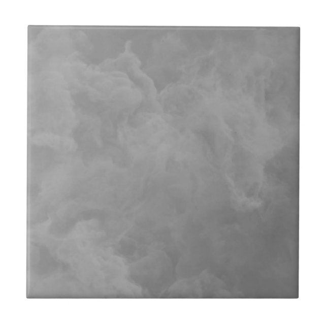 Smoke Grey. Ceramic Tile (Front)
