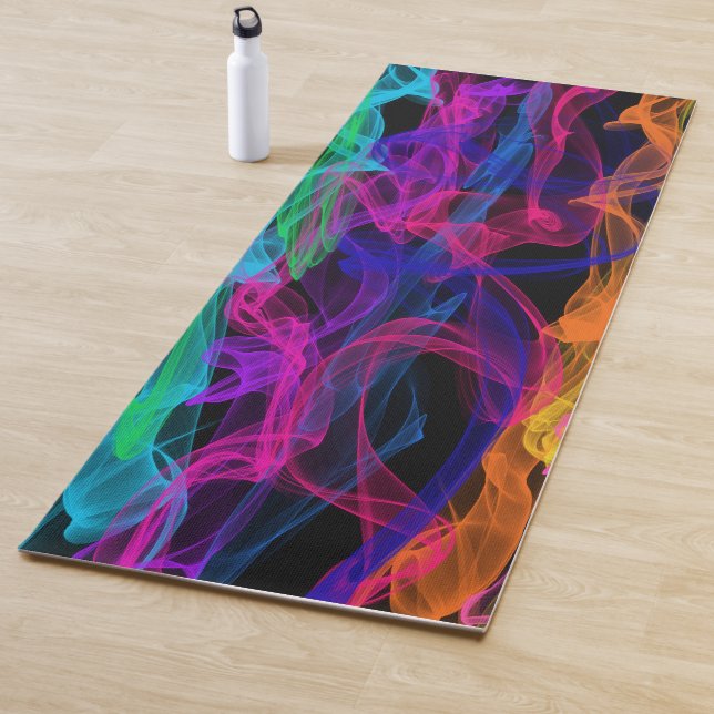 Smoke In Colors | You Customize Yoga Mat (In Situ)