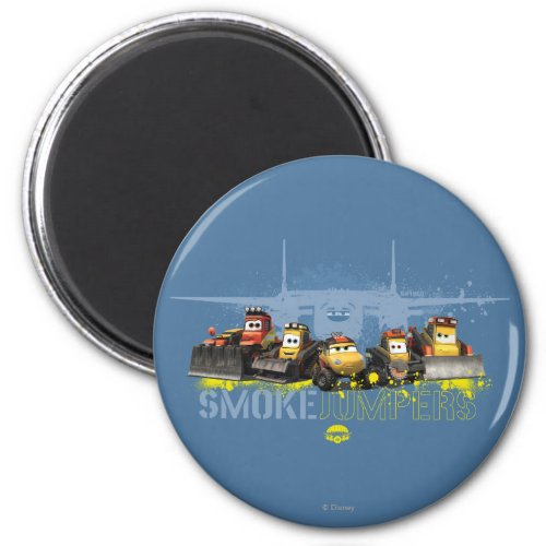 Smoke Jumpers Graphic Magnet
