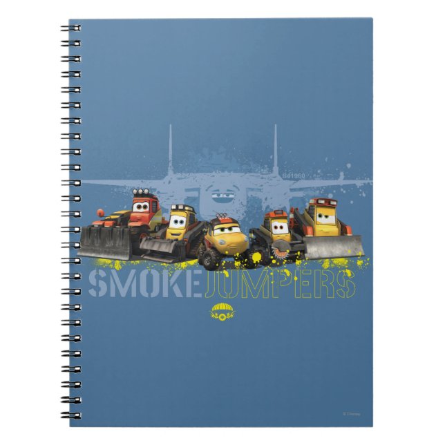 Smoke Jumpers Graphic Notebook (Front)