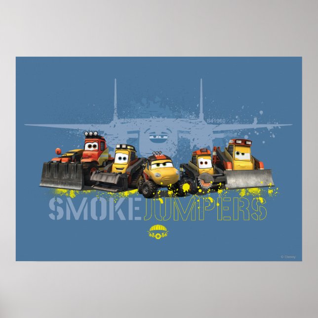 Smoke Jumpers Graphic Poster (Front)