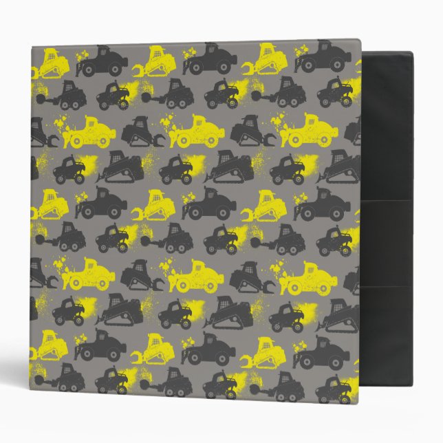 Smoke Jumpers Gray Pattern Binder (Front/Inside)