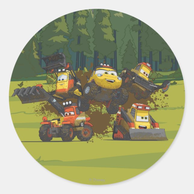 Smoke Jumpers Group Classic Round Sticker (Front)