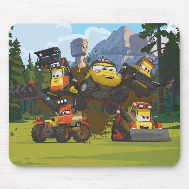 Smoke Jumpers Group Mouse Pad (Front)