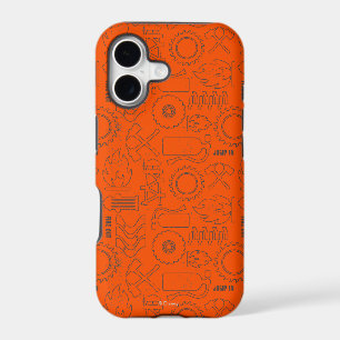 Smoke Jumpers Orange Pattern iPhone 17 Case