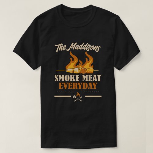 Smoke Meat Everyday Personalized T_Shirt