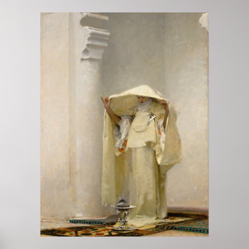 Smoke of Ambergris by John Singer Sargent Poster