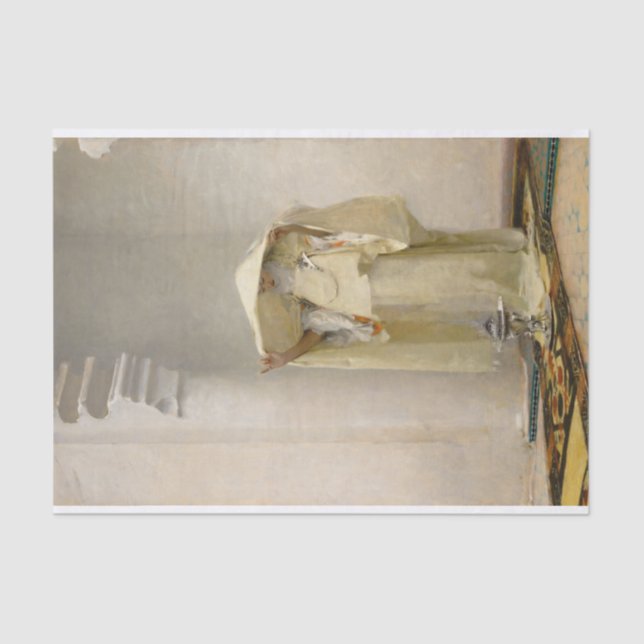Smoke of Ambergris by John Singer Sargent Tissue Paper (Front)