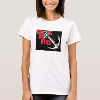 smoke or fire baby doll T-Shirt