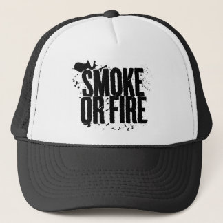 smoke or fire hat