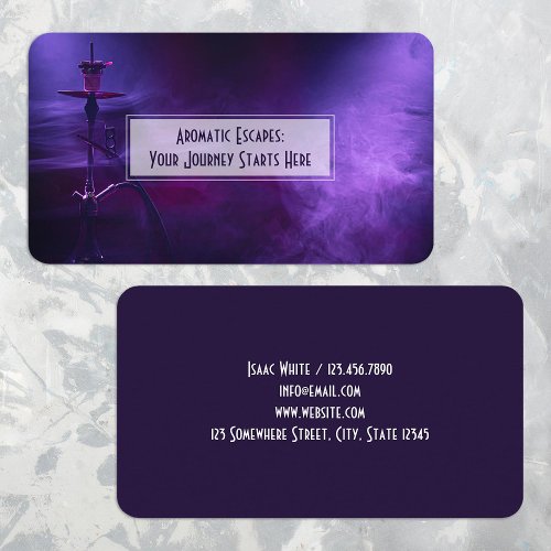 Smoke Shop Business Card