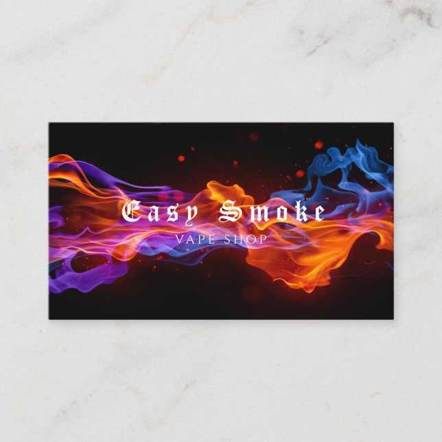 Smoke Shop Business Cards (Front)